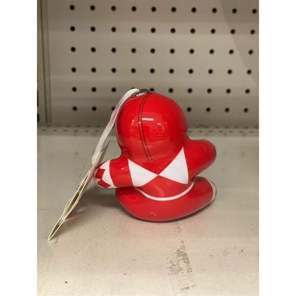 Hallmark Power Rangers Red Ranger (Jason) Decoupage Christmas Ornament - Picture 2 of 3